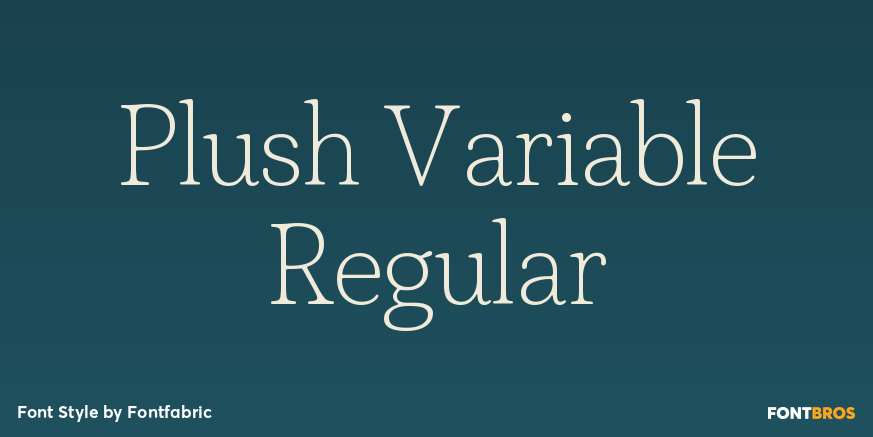 Plush Variable Regular Poster