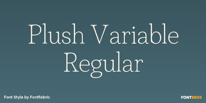Plush Variable Regular Poster
