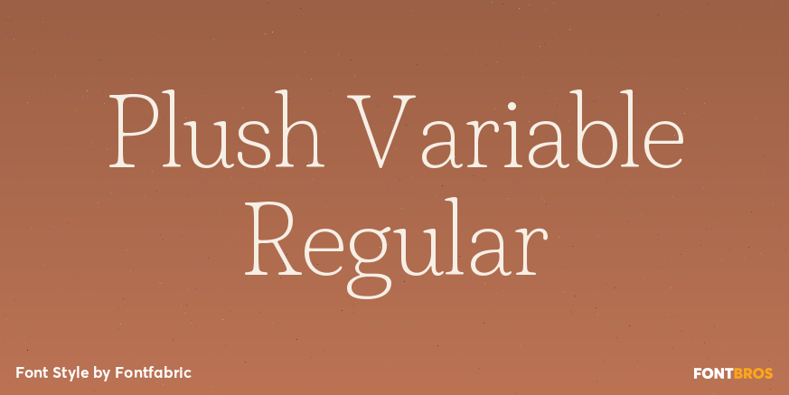 Plush Variable Regular Poster