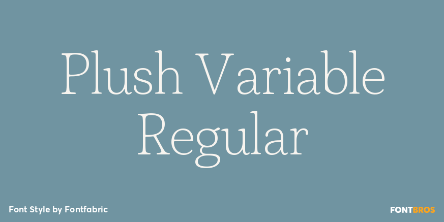 Plush Variable Regular Poster