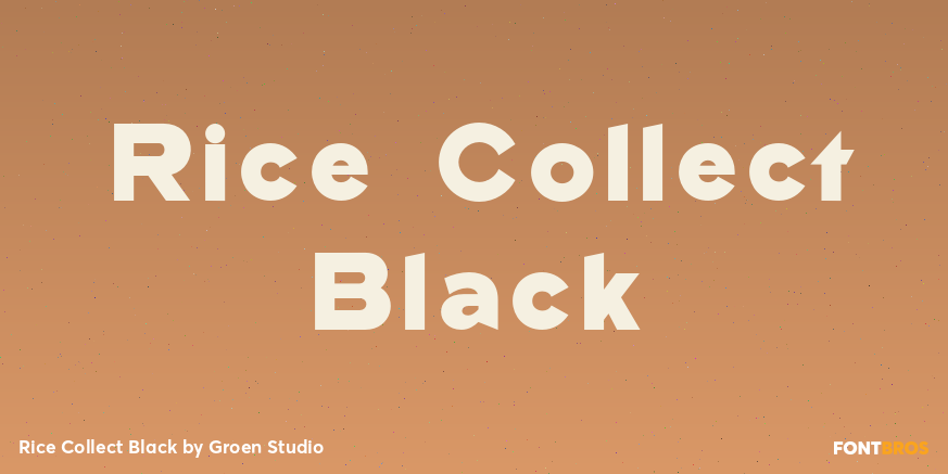 Rice Collect Black Poster