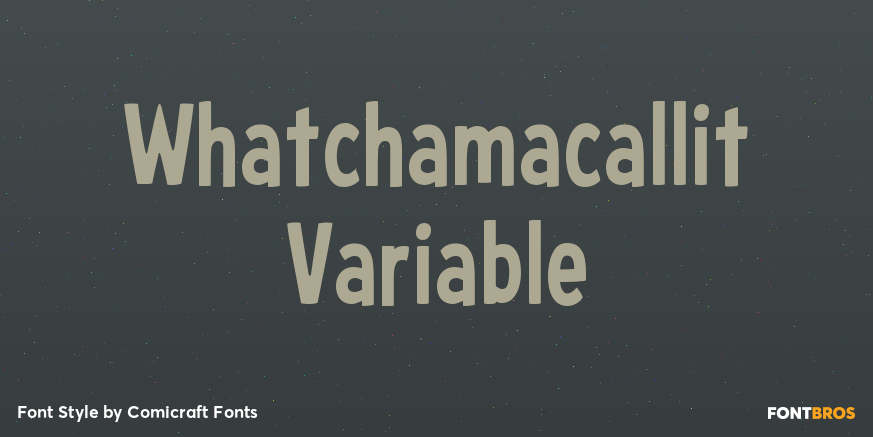Whatchamacallit Variable Poster