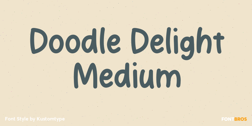 Doodle Delight Medium Poster