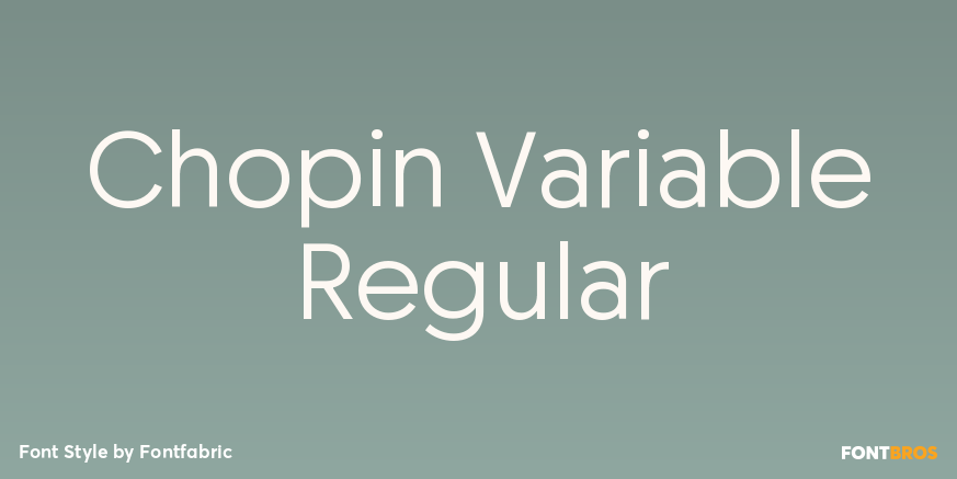 Chopin Variable Regular Poster