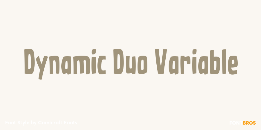 Dynamic Duo Variable Poster
