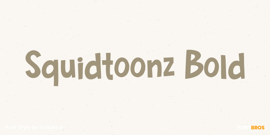 Squidtoonz Bold Poster