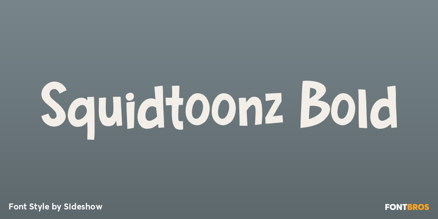 Squidtoonz Bold Poster