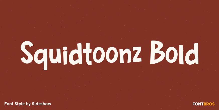Squidtoonz Bold Poster