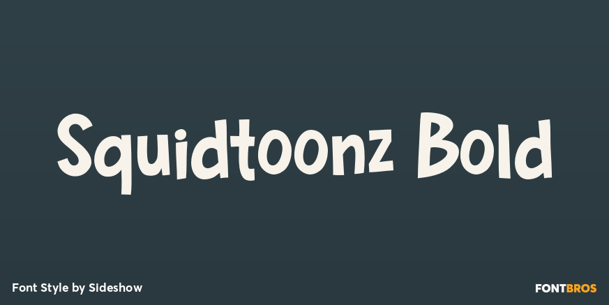 Squidtoonz Bold Poster