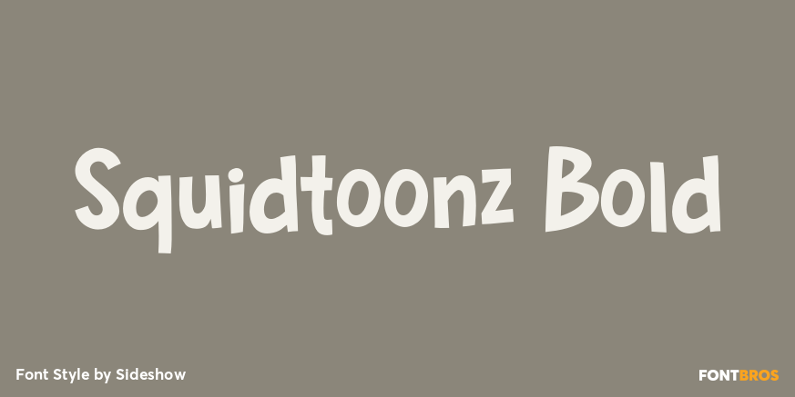 Squidtoonz Bold Poster