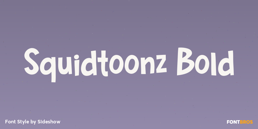 Squidtoonz Bold Poster