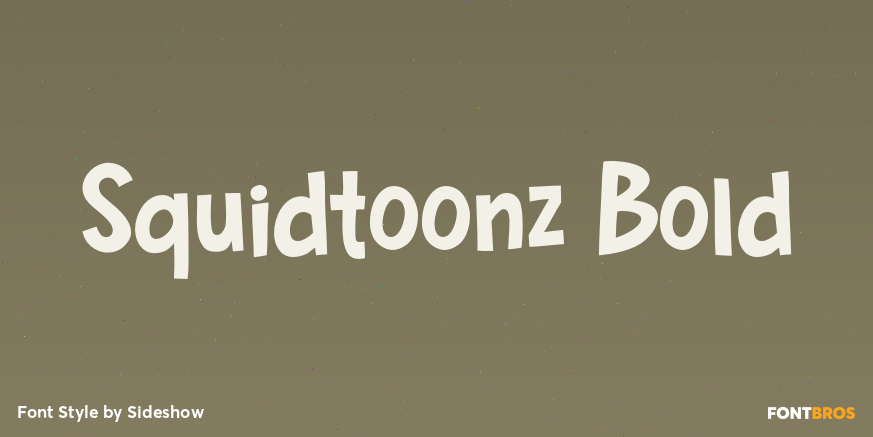 Squidtoonz Bold Poster