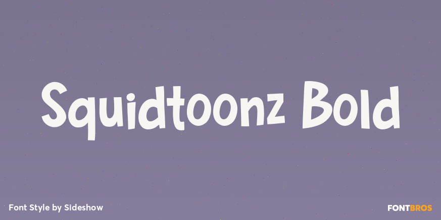 Squidtoonz Bold Poster