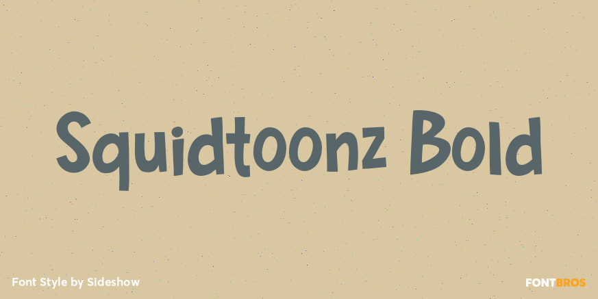 Squidtoonz Bold Poster