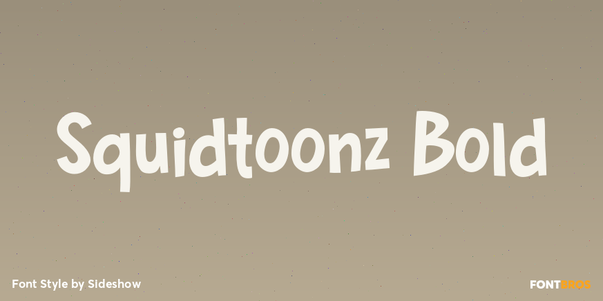 Squidtoonz Bold Poster
