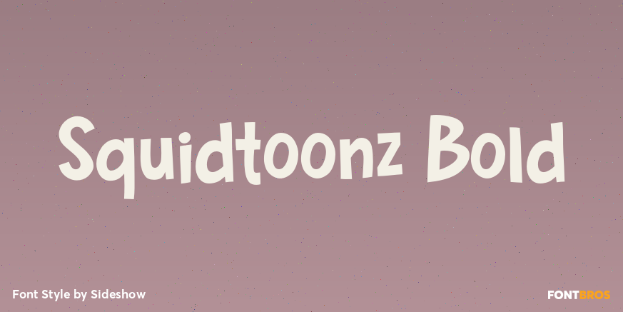 Squidtoonz Bold Poster