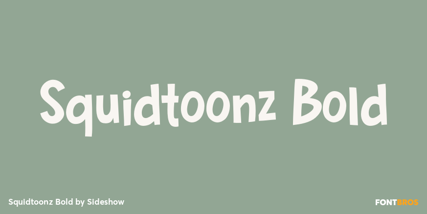Squidtoonz Bold Poster