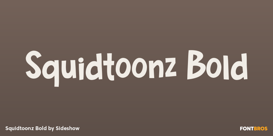 Squidtoonz Bold Poster