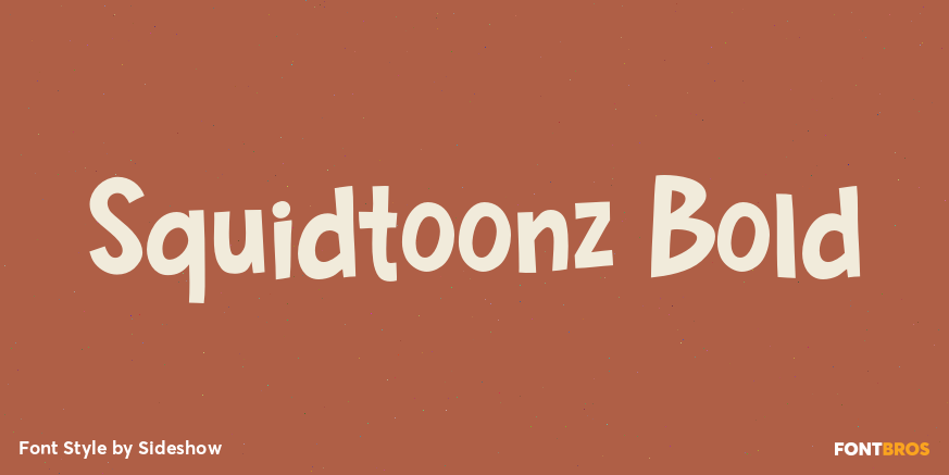 Squidtoonz Bold Poster