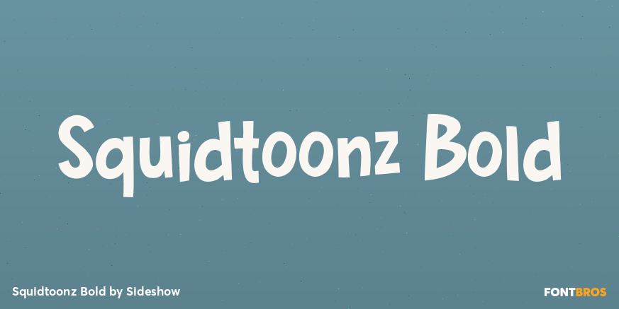 Squidtoonz Bold Poster
