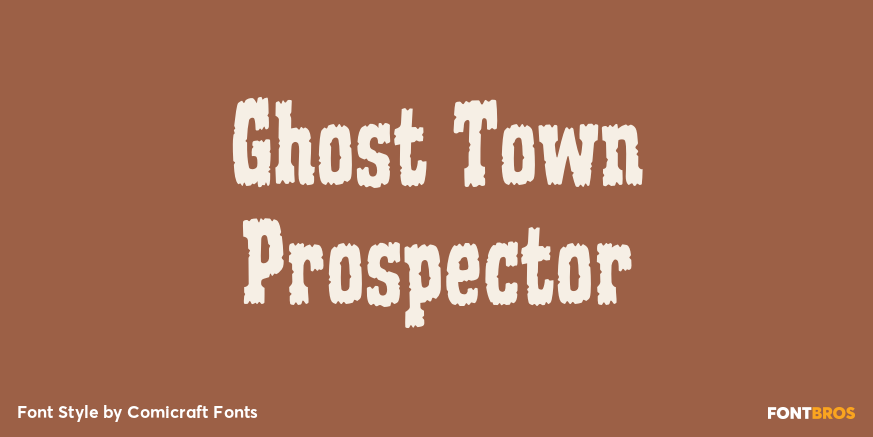 Ghost Town Prospector Poster