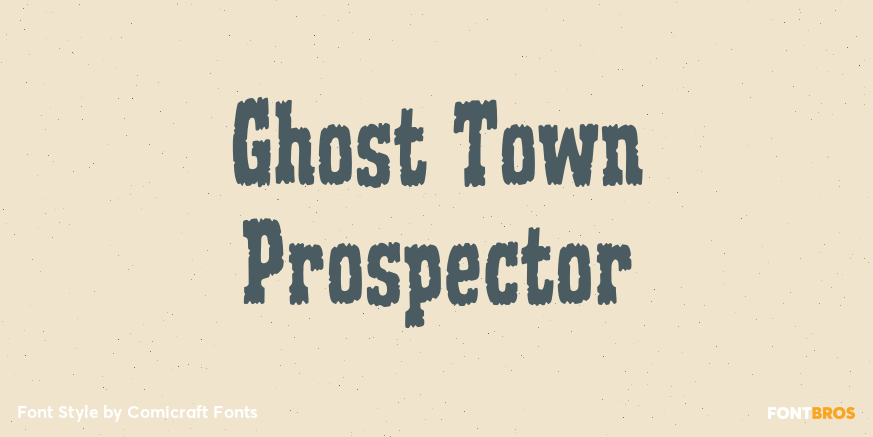 Ghost Town Prospector Poster