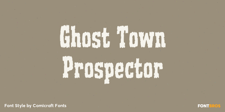 Ghost Town Prospector Poster