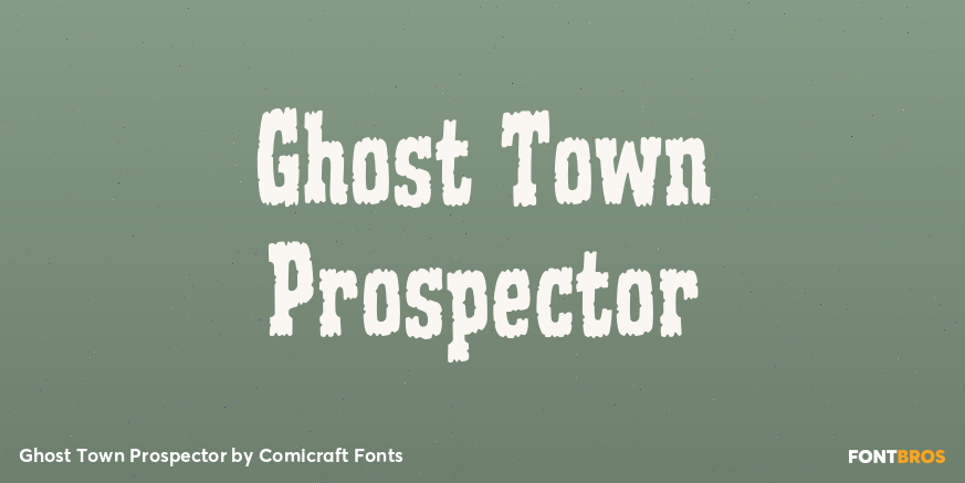 Ghost Town Prospector Poster