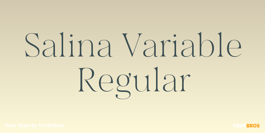 Salina Variable Regular Poster