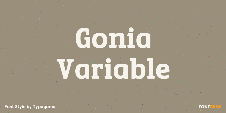 Gonia Variable Poster