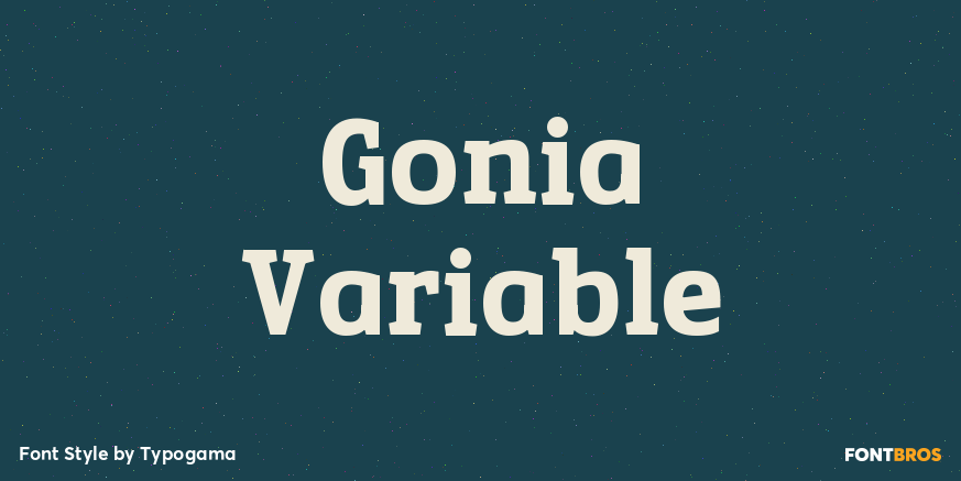 Gonia Variable Poster