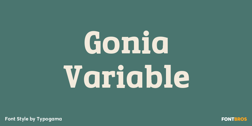 Gonia Variable Poster