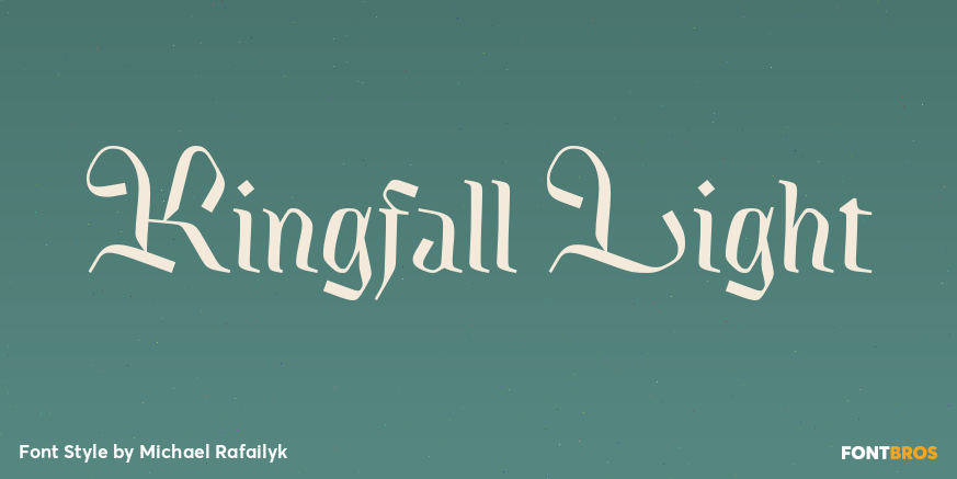 Kingfall Light Poster