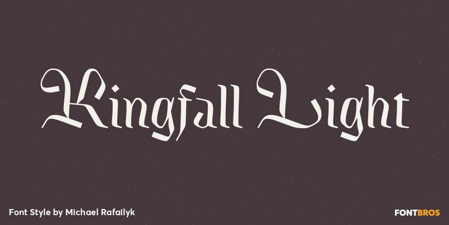 Kingfall Light Poster