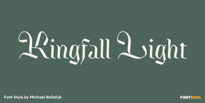 Kingfall Light Poster