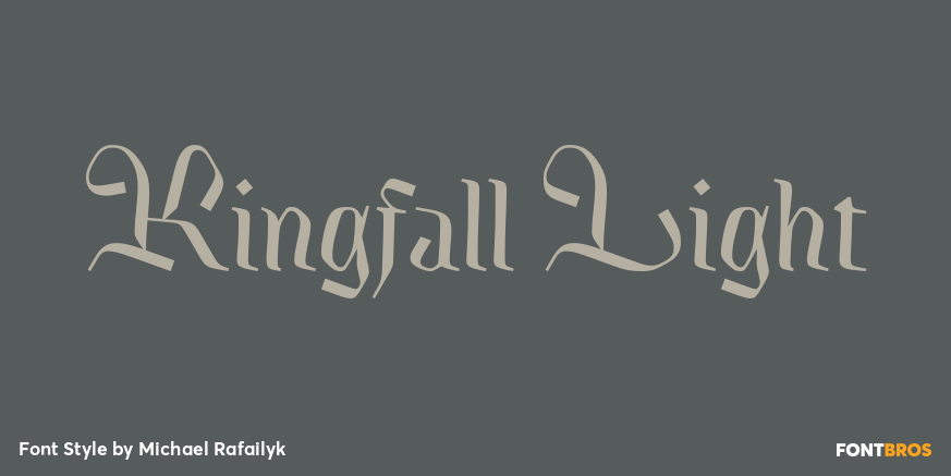 Kingfall Light Poster