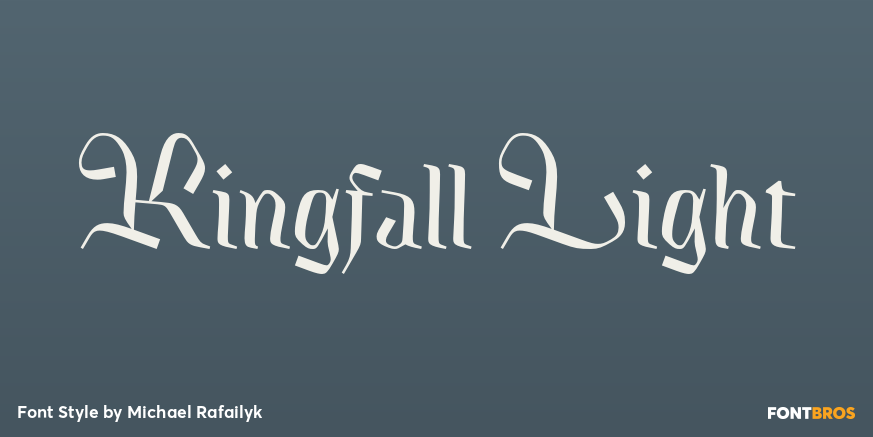 Kingfall Light Poster