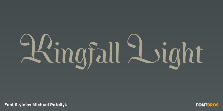Kingfall Light Poster