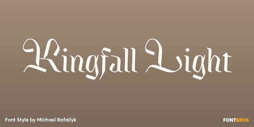 Kingfall Light Poster