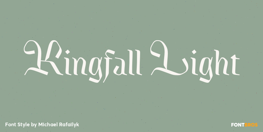 Kingfall Light Poster