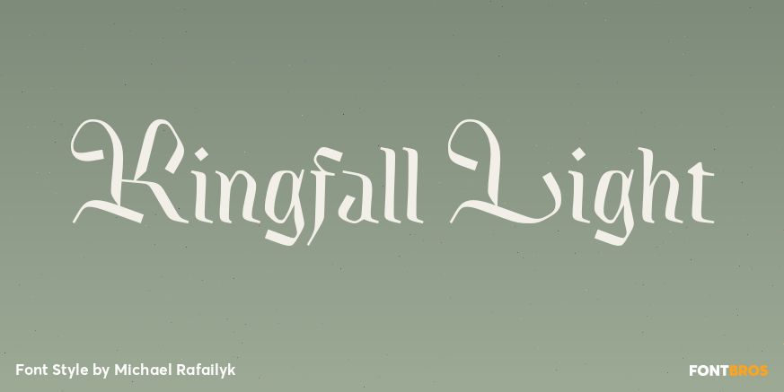 Kingfall Light Poster