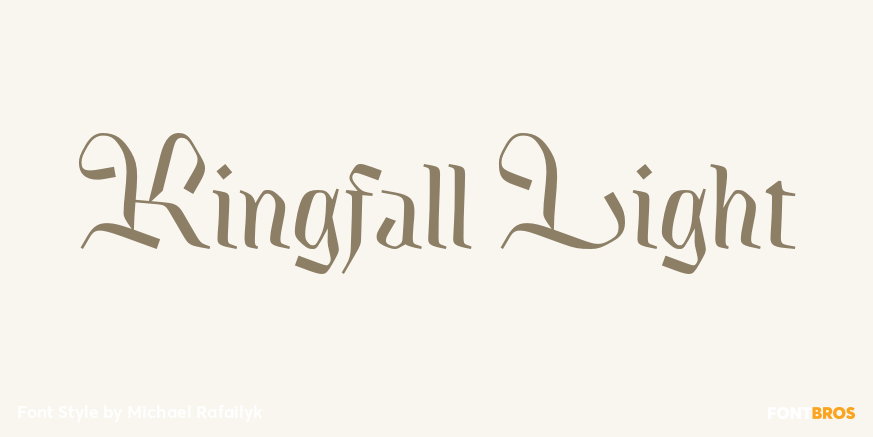 Kingfall Light Poster