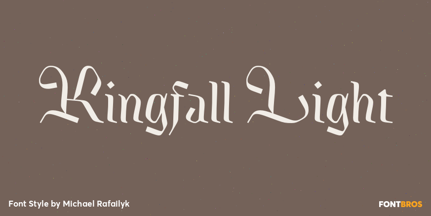 Kingfall Light Poster