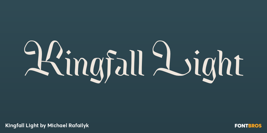 Kingfall Light Poster