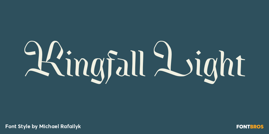 Kingfall Light Poster