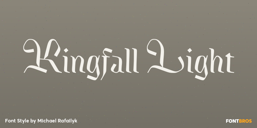 Kingfall Light Poster