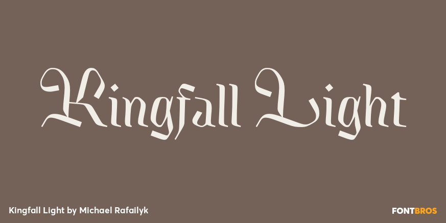 Kingfall Light Poster