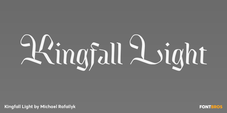 Kingfall Light Poster