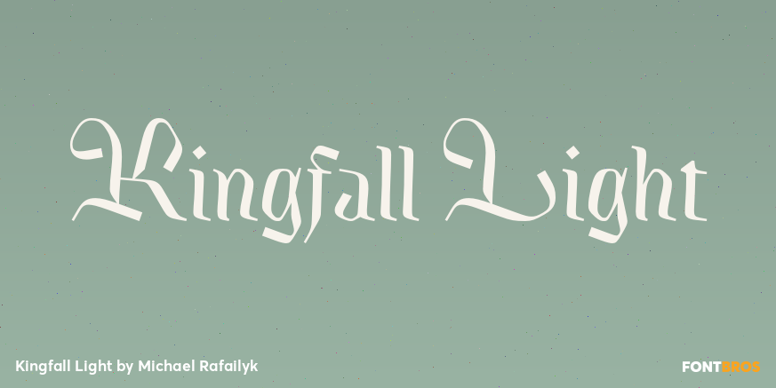 Kingfall Light Poster