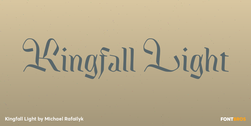 Kingfall Light Poster